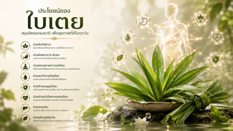 ใบเตย: มากกว่าแค่ความหอม แต่คือ “Superplant” คู่ใจที่สาวๆ ต้องมีติดบ้าน!